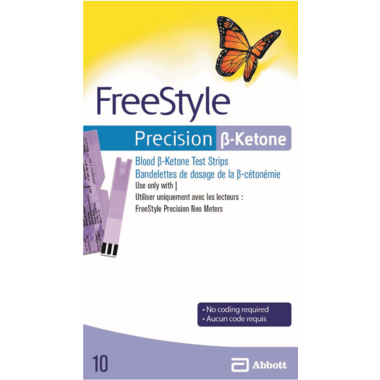 Freestyle Precision B-Ketone Test, 10