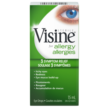 Visine Seasonal Relief Eye Drops 15ml