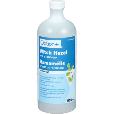 OPTION+ WITCH HAZEL, 500ML