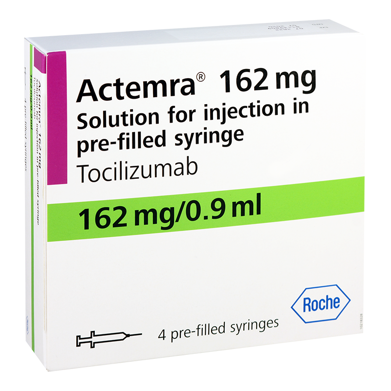 Actemra 80 mg, 200 mg, 400mg, 162 mg