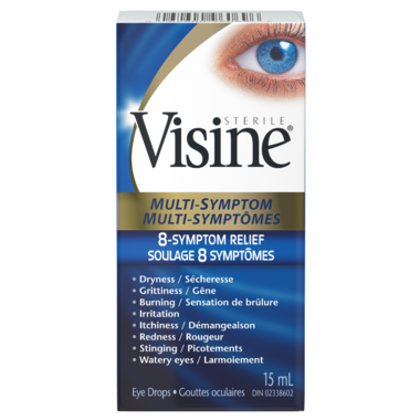 Visine Multi-Symptom 8-Symptom Relief 15ml
