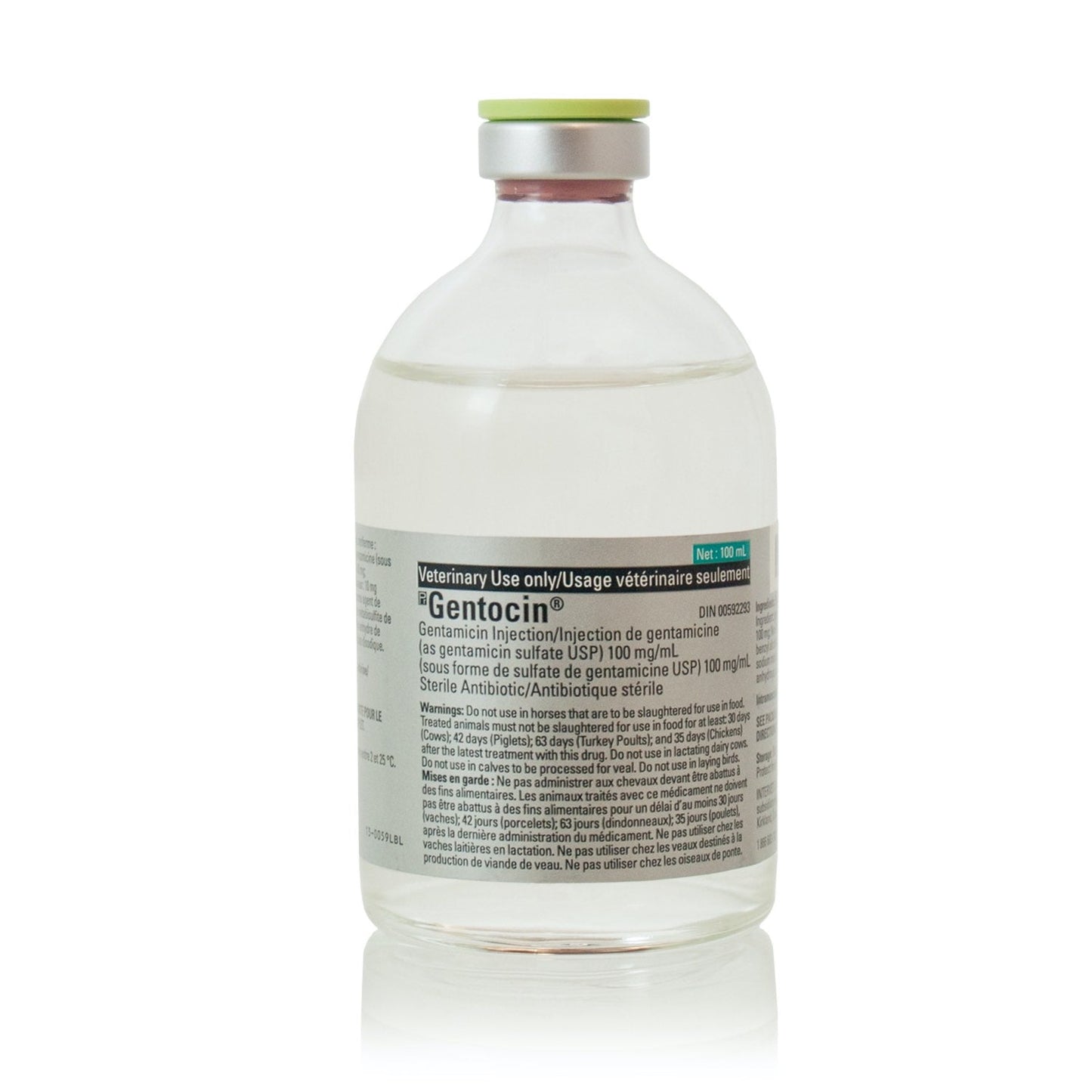 Gentocin 100 mg/ml 100 ml vial