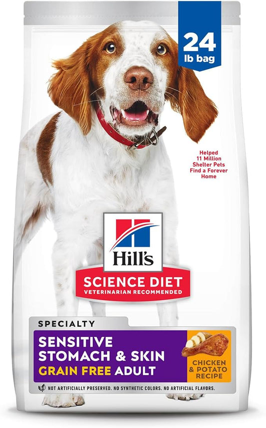 Hill's Science Diet Sensitive Stomach & Skin Grain Free Chicken Dry Dog Food