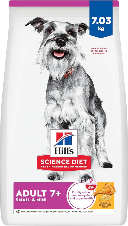 Hill's Science Diet Small Paws Chicken Small and Mini Adult 7+ Dry Dog Food