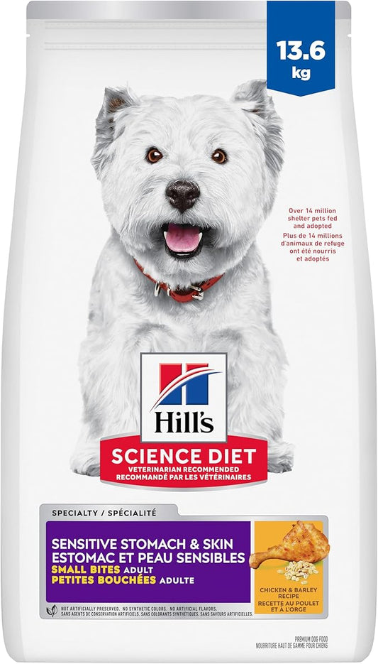 Hill's Science Diet Sensitive Stomach & Skin Small Bites Dry Dog Food