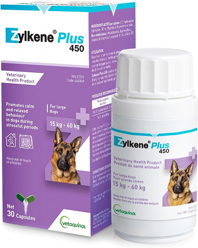 Zylkene Plus capsules for dogs 30 Cap