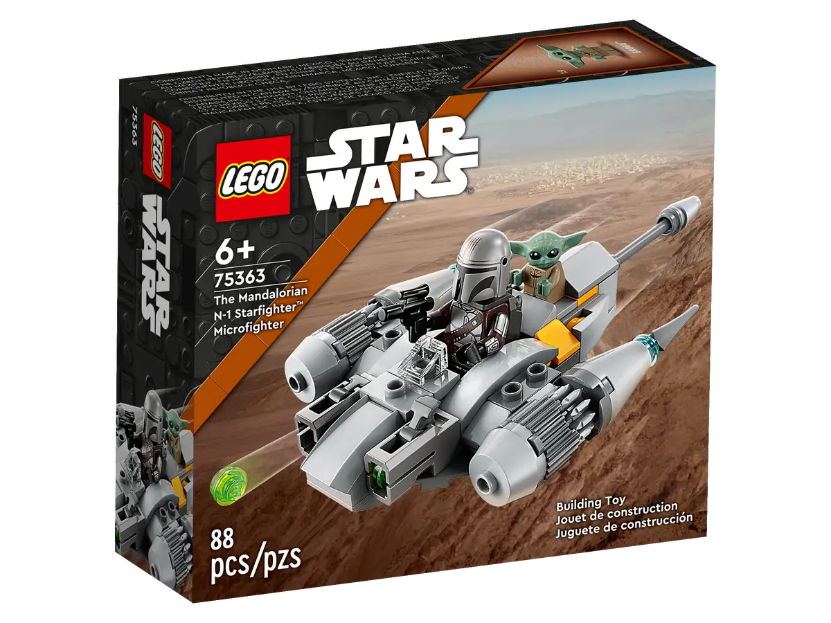 LEGO Mandalorian N-1 Starfighter Microfighter