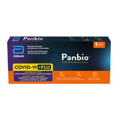 Abbot Panbio COVID-19/Flu A&B Panel Self Test