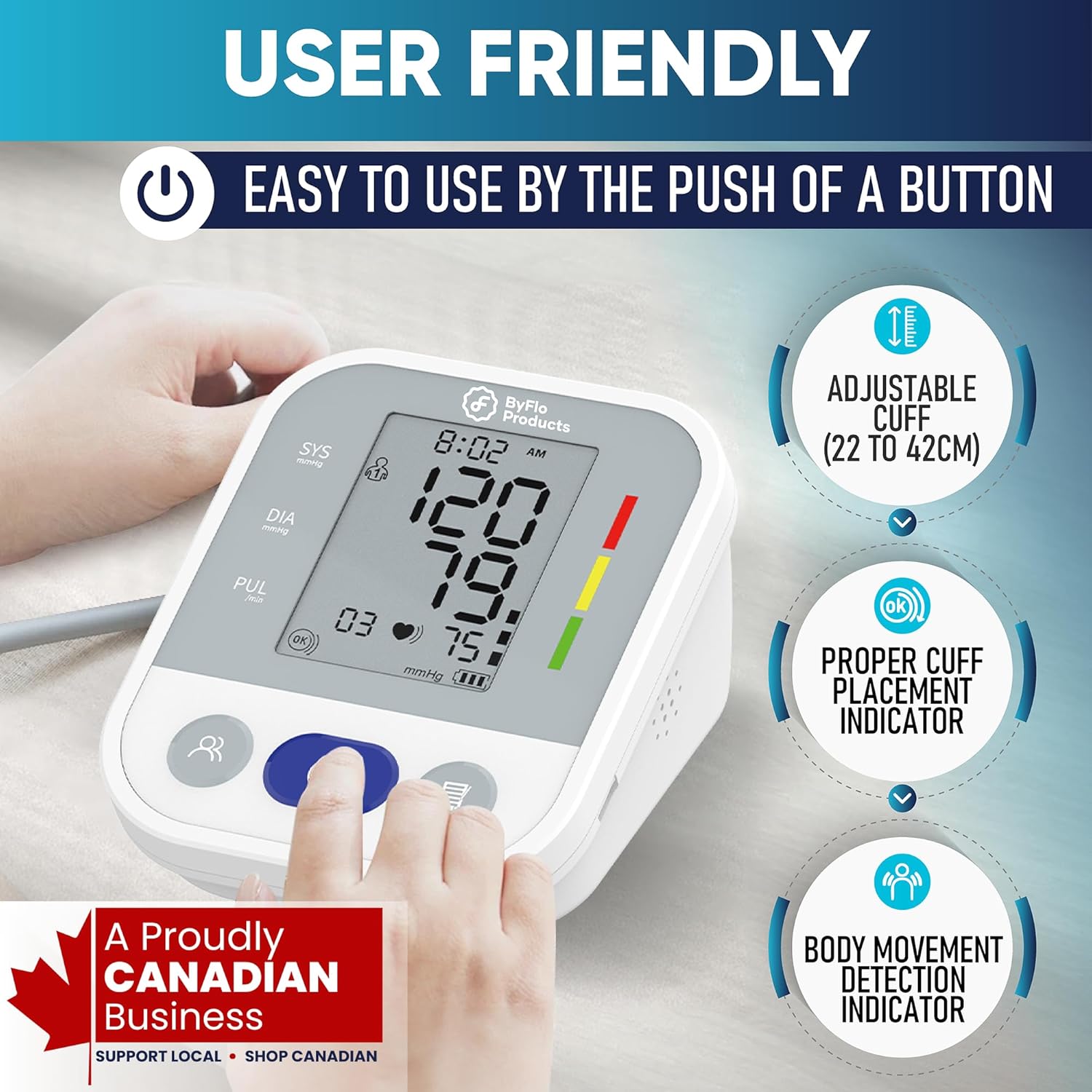 Blood Pressure Monitor ARM-30E+