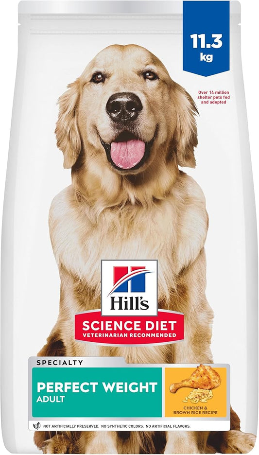 Hill's Science Diet Perfect Weight adult dog kibbles Chicken