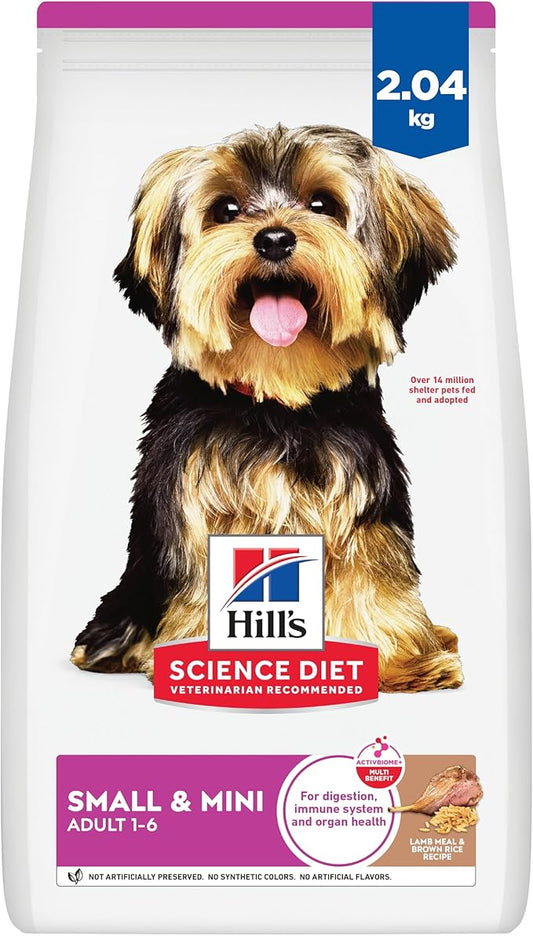 Hill's Science Diet Small Paws Lamb & Rice Small and Mini Adult Dry Dog Food