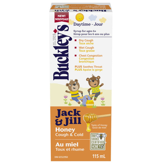Buckley's Jack & Jill Honey Cough & Cold for Kids 115 ml