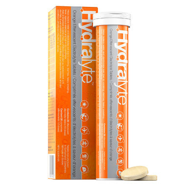 Hydralyte Orange Effervescent Tablets 20 Tabs