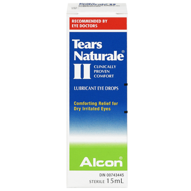 Tears Naturale II Polyquad Lubricant Eye Drops 15ml