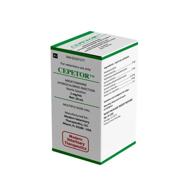 Cepetor 1 mg/ml, 1 vial of 10 ml