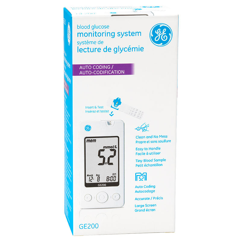 GE200 Blood Glucose Monitor