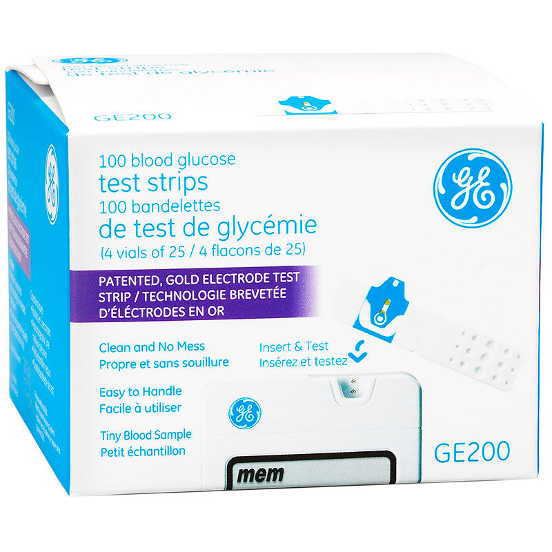 GE200 BLD TEST STRIPS 100