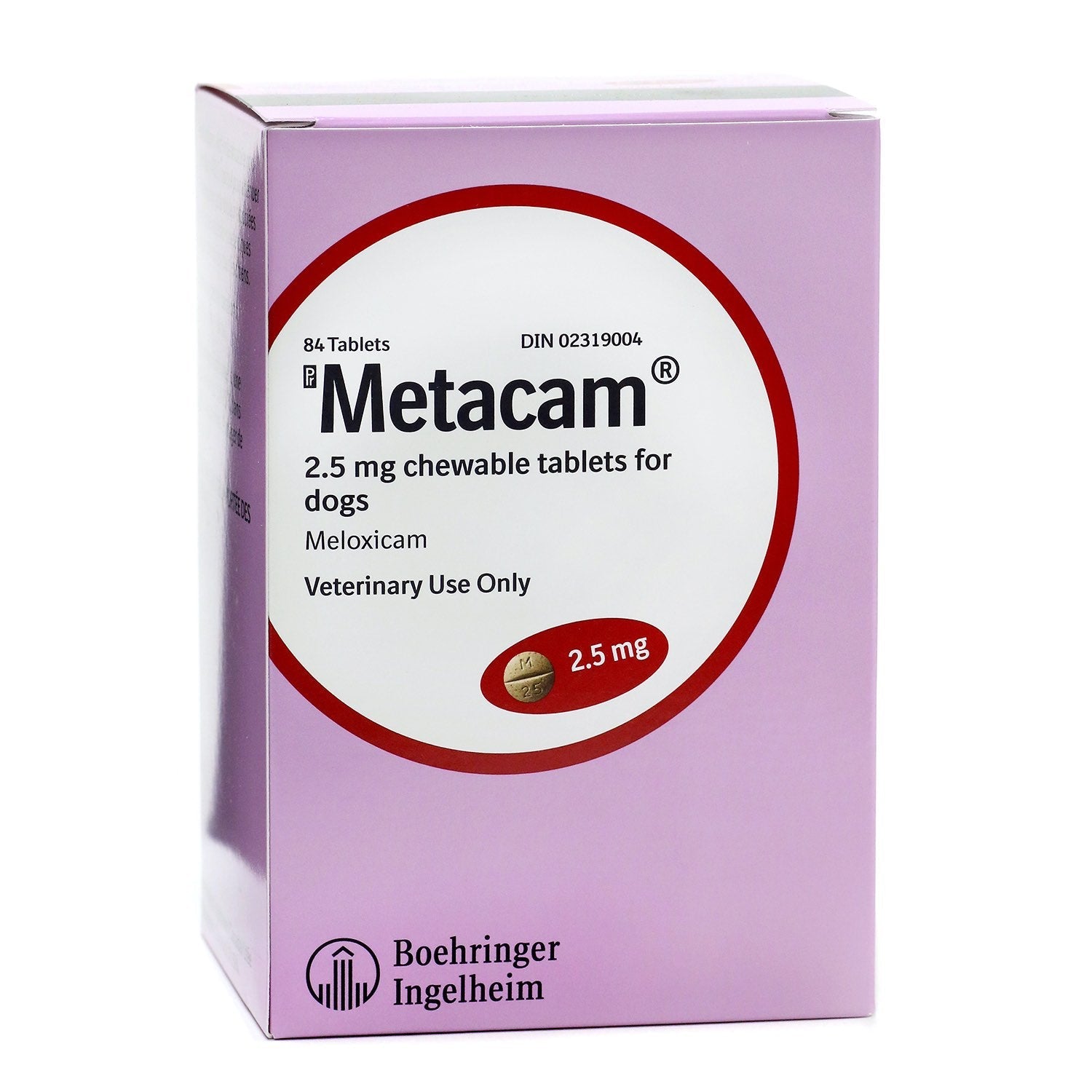 Metacam Tablets 2.5 mg, 84 Chewable Tablets