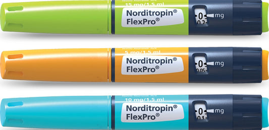Norditropin prefilled pen  5mg, 10 mg, 15 mg