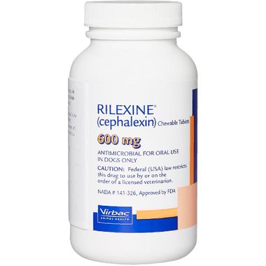 Rilexine 600 mg, 100 Chewable Tablets
