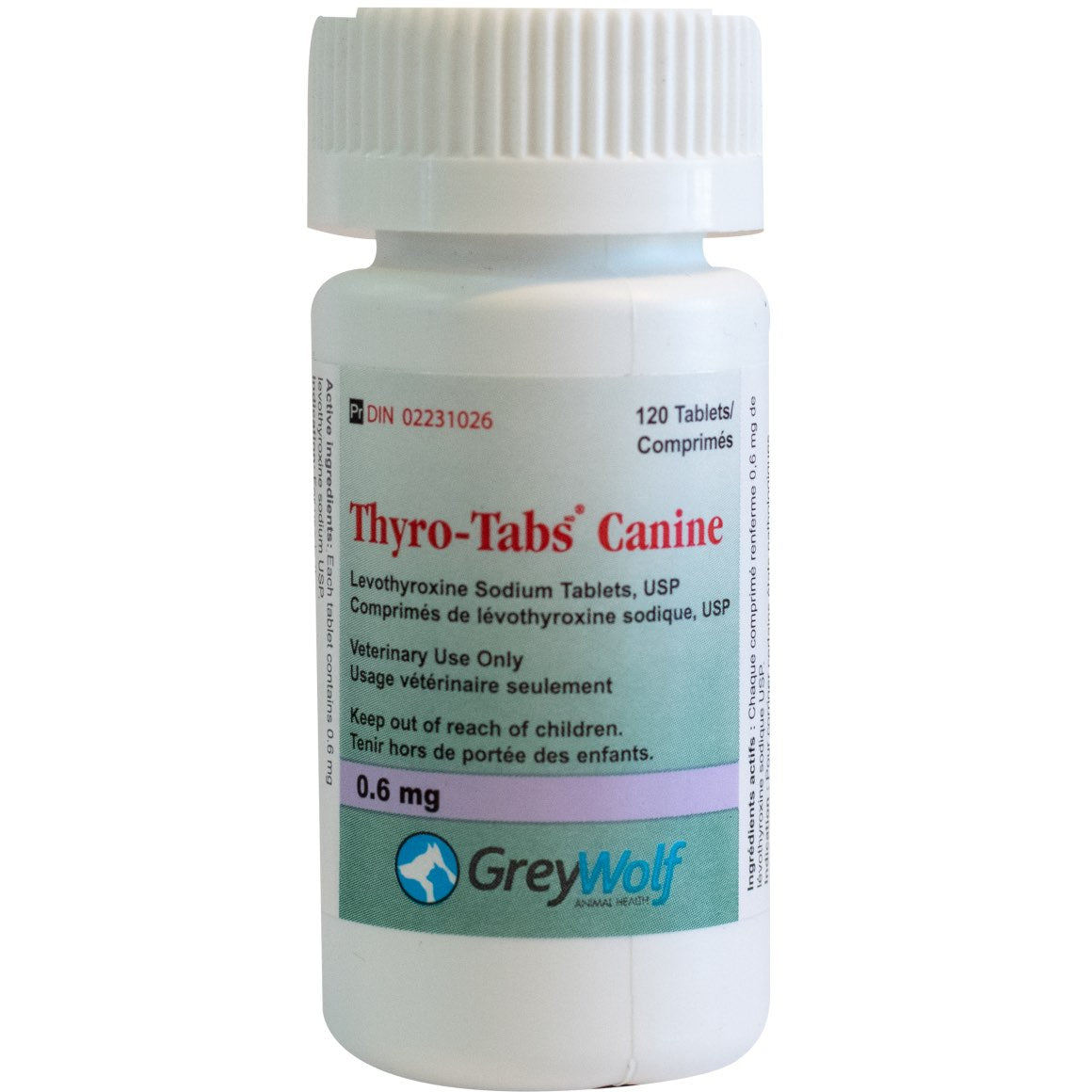 Thyro-Tab 0.6 mg, 120 Tablets