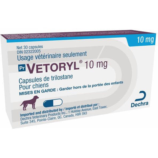 Vetoryl 10 mg, 30 capsules