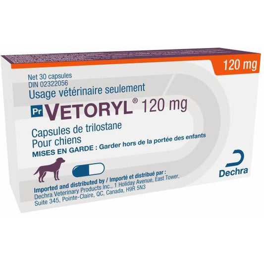 Vetoryl 120 mg, 30 capsules