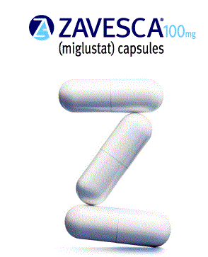Zavesca 100mg capsules