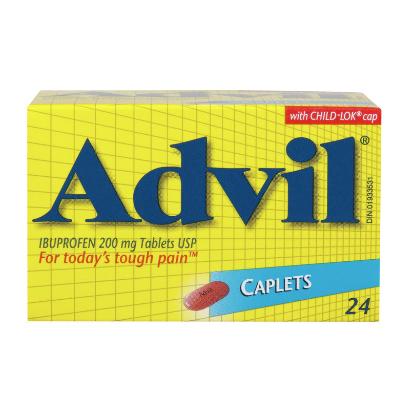 Advil Caplets 24 Caplets
