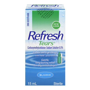 Refresh Tears Lubricant Eye Drops 15ml