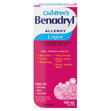 Benadryl Allergy Children's Liquid 100 ml