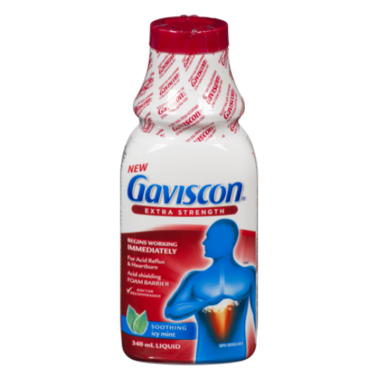 Gaviscon Extra Strength Soothing Liquid Icy Mint 340 ml