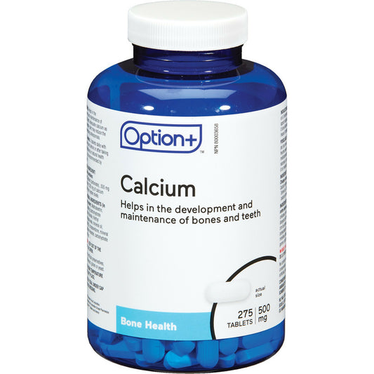 Option+ Calcium 500mg 275 Tabs