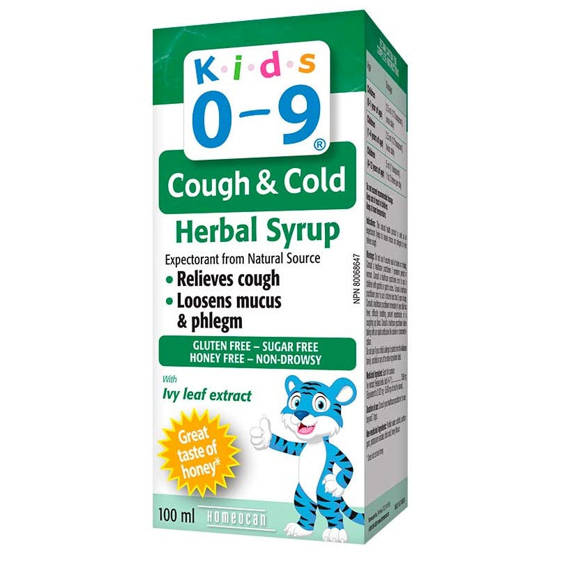 Homeocan Kids 0-9 Cough & Cold Syrup Honey 100 ml