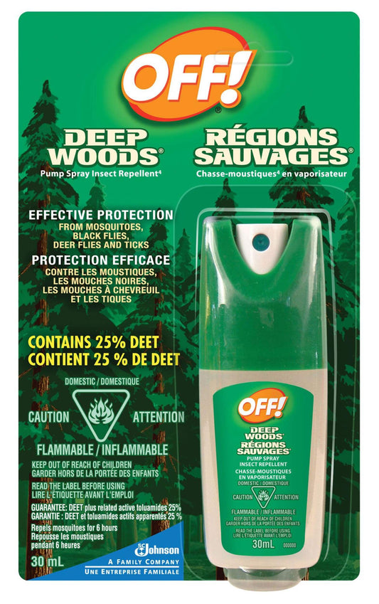 OFF! Deep Woods Mosquito Repellent 30-mL