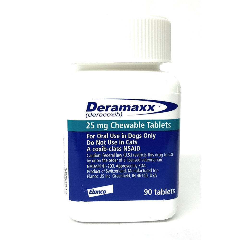 Deramaxx 25 mg, 30 Chewable Tablets