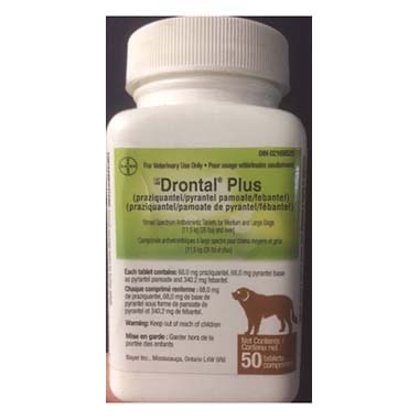 Drontal Plus 68 mg, 50 Tablets