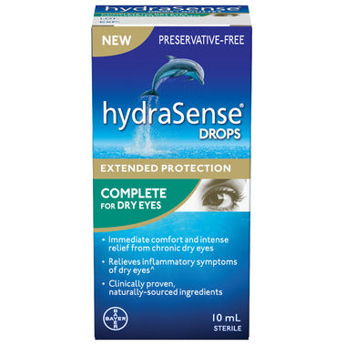 hydraSense Complete Eye Drops For Dry Eyes 10ml