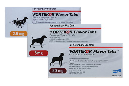 Fortekor 2.5 mg, 28 chewable tablets
