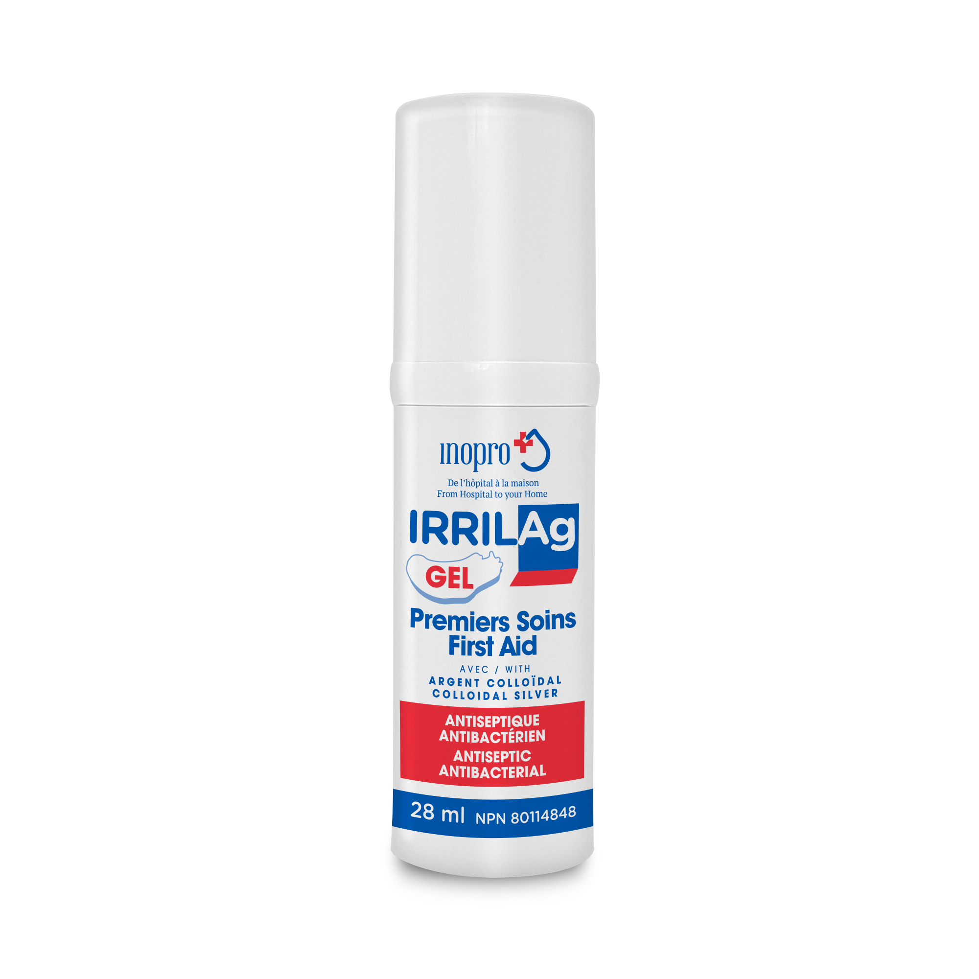 Irrilag first aid gel with colloidal silver, 28 ml