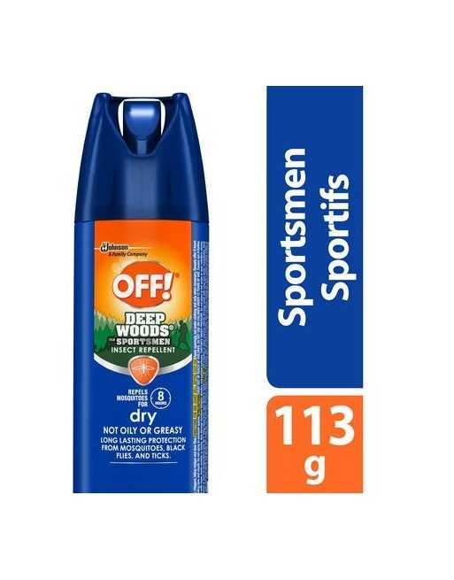OFF! Deep Woods -Sportsmen Repellent Dry 113g