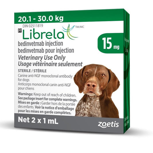Librela Green/Vert 20.1 - 30 kg, 2 x 1 ml vials