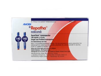 Repatha auto injector 2x140 mg