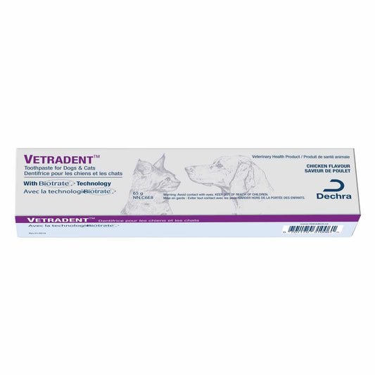 Vetradent toothpaste for dogs and cats chicken flavour 65g