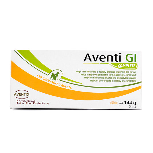 Aventix Aventi GI complete 120 Chewable Tablets