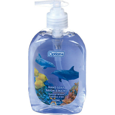 Option+ Hand Soap Summer Breeze, 340ML