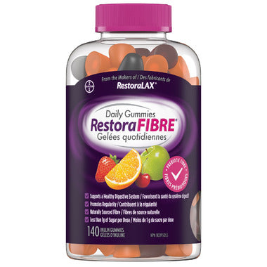 RestoraLAX RestoraFIBRE Daily Prebiotic Fibre Gummies 140 Gummies