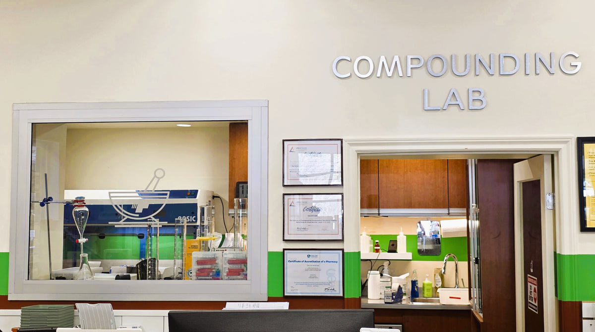 On-site compounding lab