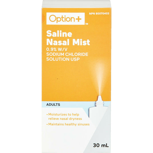 Option+ Saline Nasal Mist 30 ml