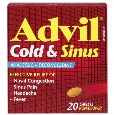 Advil Cold&Sinus Non-Drowsy